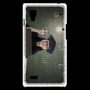Coque LG Optimus L9 Etudiante asiatique 2