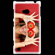 Coque Nokia Lumia 720 Femme tomate humour