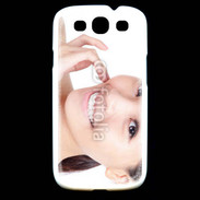 Coque Samsung Galaxy S3 Femme asiatique glamour et souriante