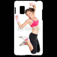 Coque LG Optimus G Femme asie sportive