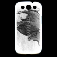 Coque Samsung Galaxy S3 Dessin de taureau de corrida
