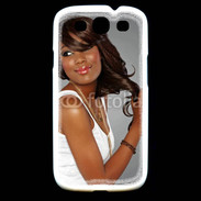 Coque Samsung Galaxy S3 Femme metisse noire