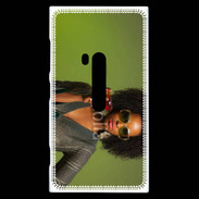 Coque Nokia Lumia 920 Femme metisse noire 3