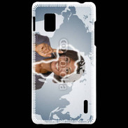 Coque LG Optimus G Femme afrique