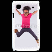 Coque Samsung Galaxy S Jeune fille africaine joyeuse