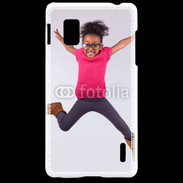 Coque LG Optimus G Jeune fille africaine joyeuse