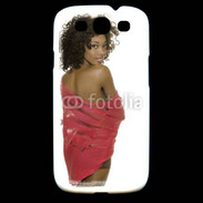 Coque Samsung Galaxy S3 Femme africaine glamour et sexy