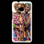 Coque HTC One Femme Afrique 2