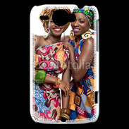 Coque HTC Wildfire G8 Femme Afrique 2