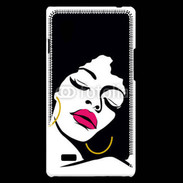Coque LG Optimus L9 Femme Afrique 3
