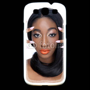 Coque Samsung Galaxy S3 Femme africaine glamour et sexy 3