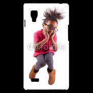 Coque LG Optimus L9 Fillette africaine glamour