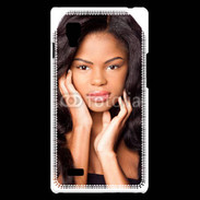 Coque LG Optimus L9 Femme métisse 2