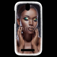 Coque HTC One SV Femme africaine glamour et sexy 4
