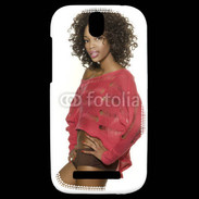 Coque HTC One SV Femme africaine glamour et sexy 5