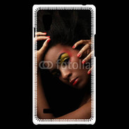 Coque LG Optimus L9 Femme africaine glamour et sexy 6