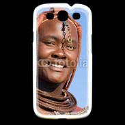 Coque Samsung Galaxy S3 Femme tribu afrique
