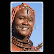 Etui carte bancaire Femme tribu afrique