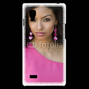 Coque LG Optimus L9 Femme métisse 3