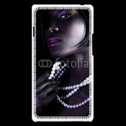 Coque LG Optimus L9 Femme africaine glamour et sexy 7