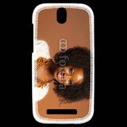 Coque HTC One SV Femme africaine glamour et sexy 8