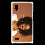 Coque LG Optimus L9 Femme africaine glamour et sexy 8