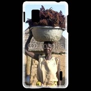 Coque LG Optimus G Femme tribu afrique 2