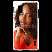 Coque LG Optimus G Femme afro glamour 2
