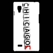 Coque LG Optimus L9 Chicago love