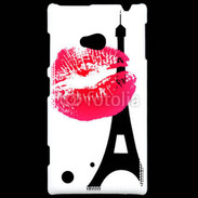 Coque Nokia Lumia 720 Tour eiffel bisous