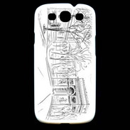 Coque Samsung Galaxy S3 Dessin Arc de Triomphe Paris