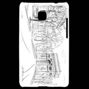 Coque LG Optimus L3 II Dessin Arc de Triomphe Paris