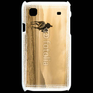 Coque Samsung Galaxy S Ballade à cheval sur la plage