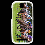 Coque HTC One SV Course hyppique