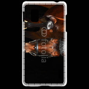 Coque LG Optimus G Cheval 2