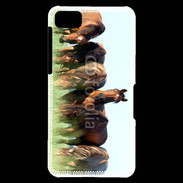 Coque Blackberry Z10 Groupe de chevaux