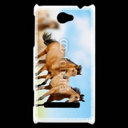 Coque HTC Windows Phone 8S Course de chevaux