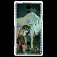 Coque Sony Xperia T Licorne