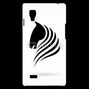 Coque LG Optimus L9 Tatoo cheval
