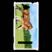 Coque HTC Windows Phone 8S Cheval et poulain 2