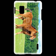Coque LG Optimus G Poulains