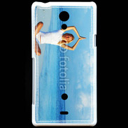 Coque Sony Xperia T Yoga plage