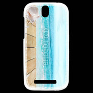 Coque HTC One SV Mer et coquillages