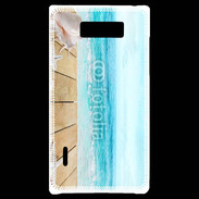 Coque LG Optimus L7 Mer et coquillages