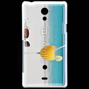 Coque Sony Xperia T Cocktail mer