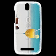 Coque HTC One SV Cocktail mer