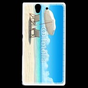 Coque Sony Xperia Z Transats vue mer