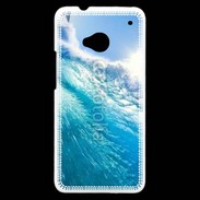 Coque HTC One Vagues mer