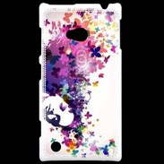 Coque Nokia Lumia 720 Cheveux de papillons