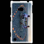 Coque Nokia Lumia 720 Couple romantique devant la mer